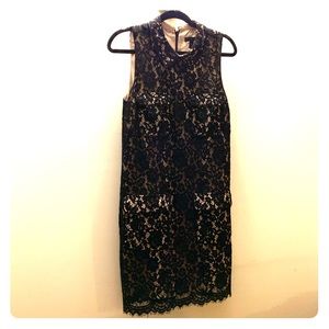 J. Crew Black Lace Dress